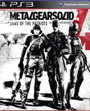 Metal Gear 4 - Guns Of The Patriots  Ps3 Mídia Digita