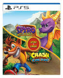 PACOTE DE JOGO SPYRO + CRASH REMASTERED  Ps5 Mídia Digital