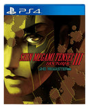 SHIN MEGAMI TENSEI 3 NOCTURNE HD REMASTER Mídia Digital ps4
